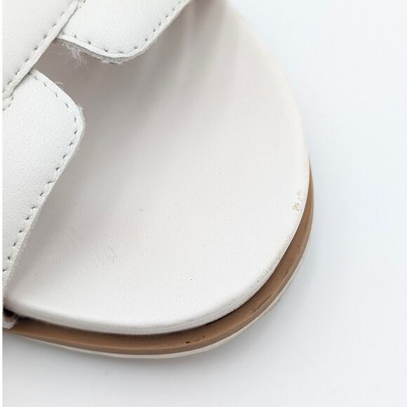 Linea Paolo Rosalie Strappy Slide Sandal Women's Eggshell Size US6.5M EU37 - Picture 10 of 13